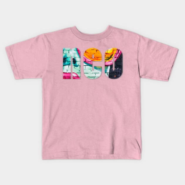 neo Kids T-Shirt by afternoontees